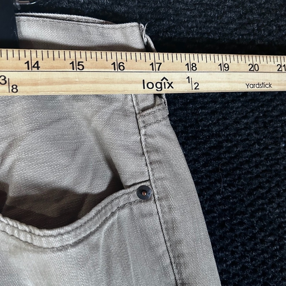 Levi's 559 Relaxed Straight Tan Khaki White Tab‎ Denim Jeans Pants Men's 34x34 - Picture 7 of 7